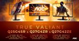 AOC rozširuje G4/G42 sériu o nové QHD monitory s frekvenciou až 300 Hz